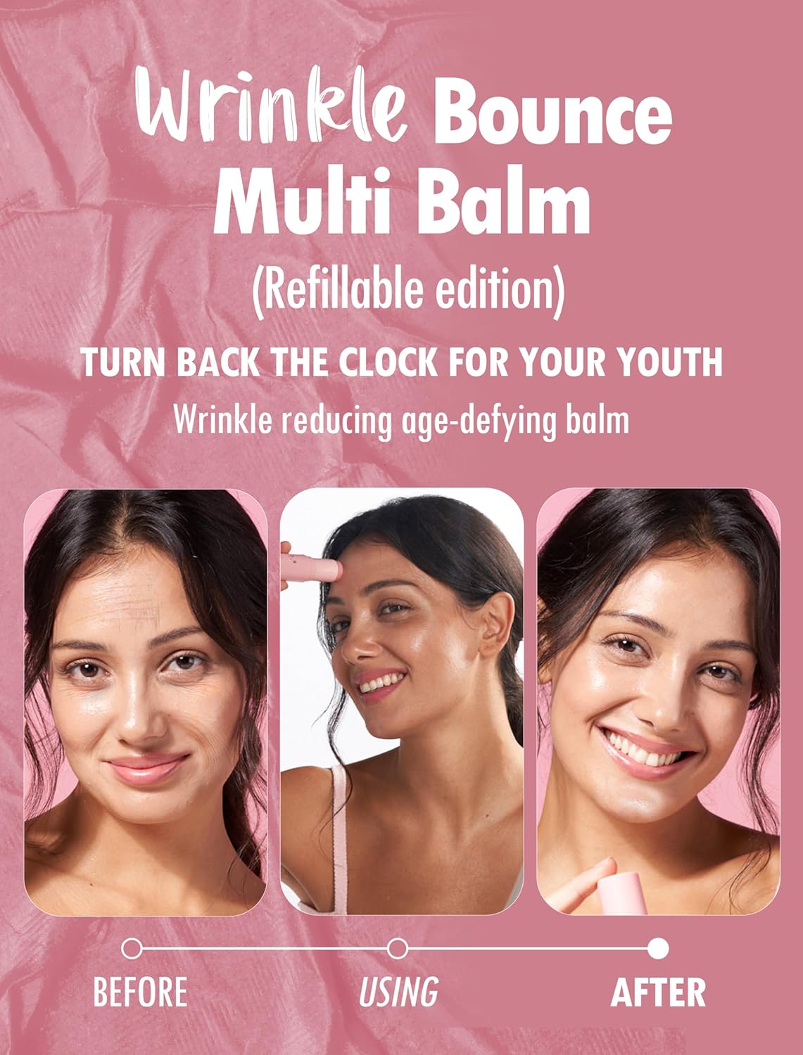  KAHI Wrinkle Bounce Multi Balm Facial Moisturizer | All-in-One Hydrating( 1+refill )