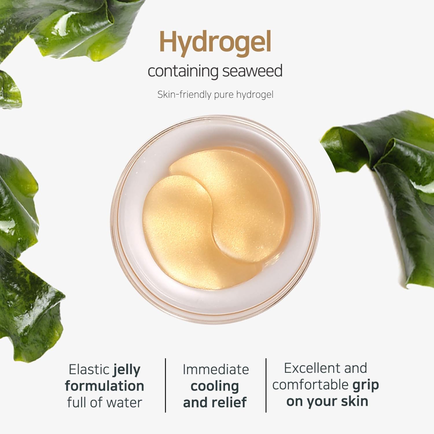 Petitfee Gold Hydrogel Eye Patch, 60 Patches