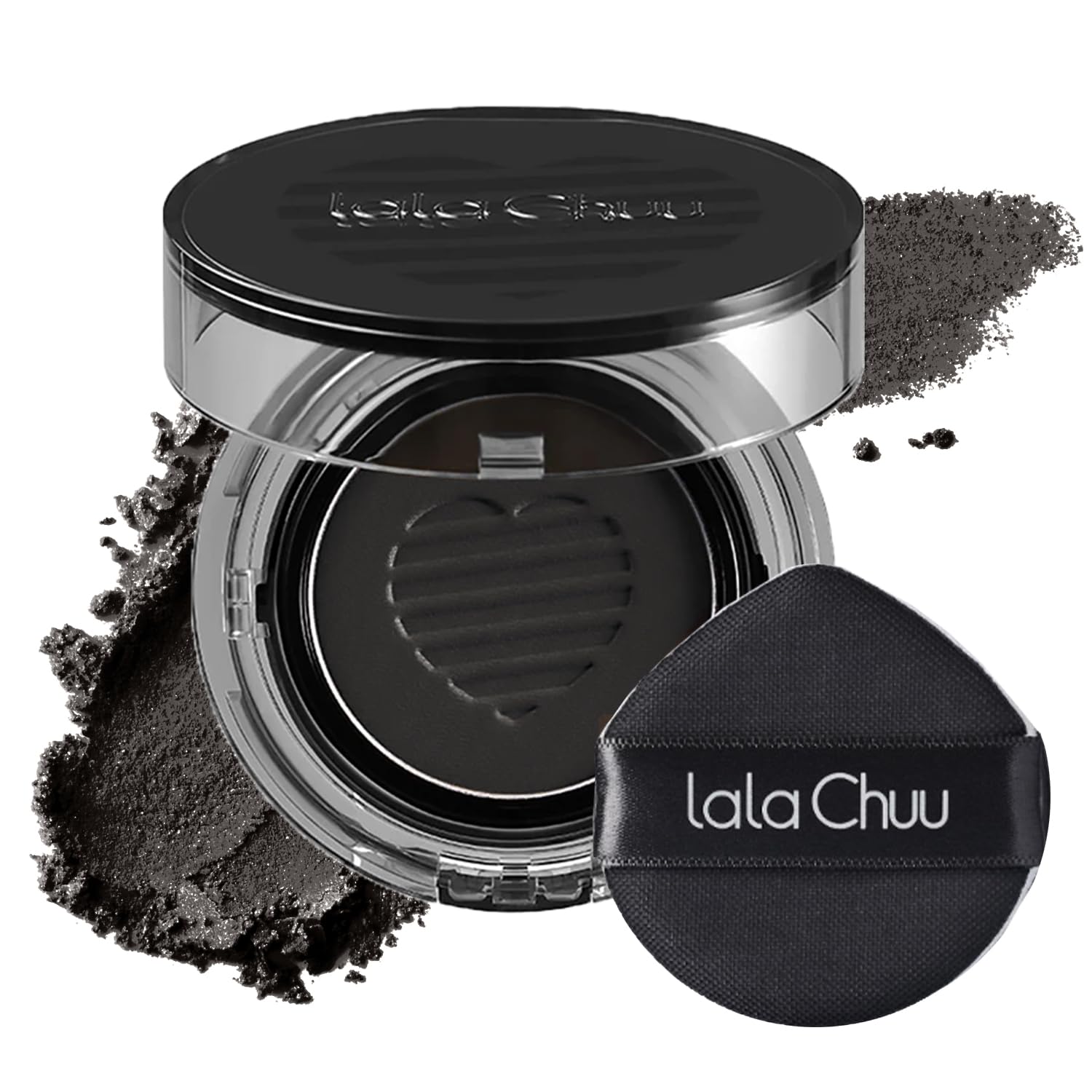 Natural Black - Perfect Hairline Powder, the revolutionary solution for concealing hair loss instantly
