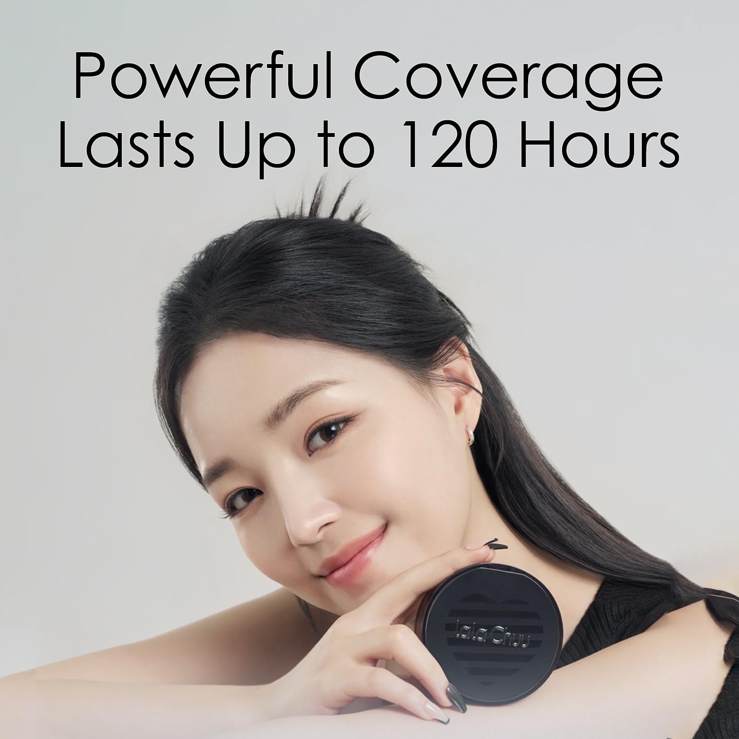 Natural Black - Perfect Hairline Powder, the revolutionary solution for concealing hair loss instantly