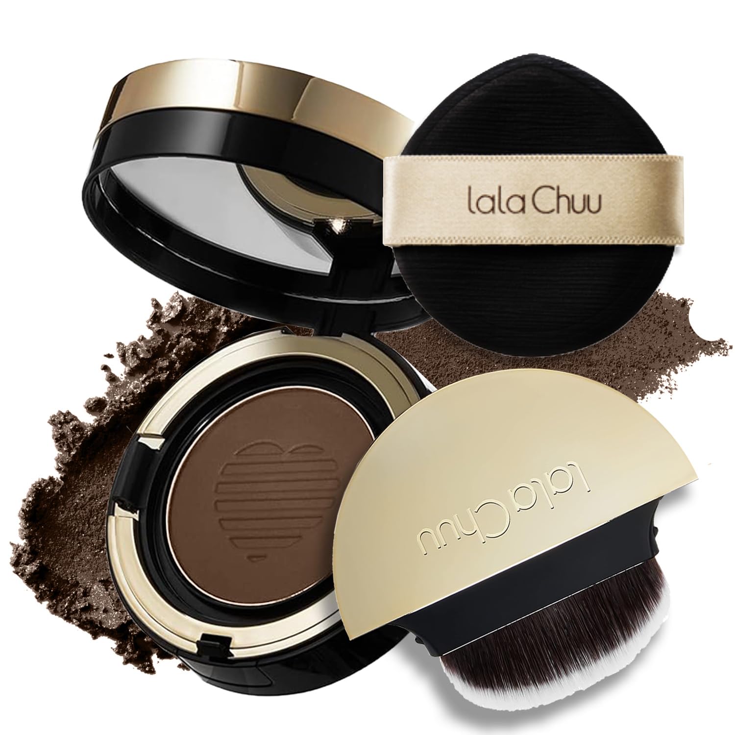 Light Brown - Hairline Powder, the revolutionary solution for concealing hair loss instantly