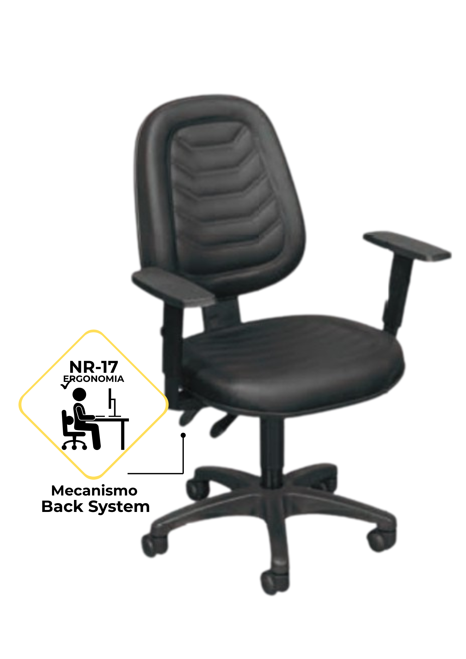 Cadeira Master Executiva BackSystem