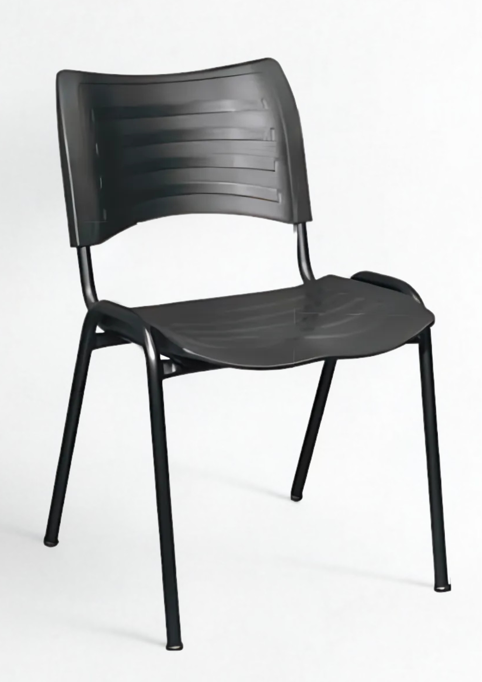 Cadeira Turim Fixa Preta