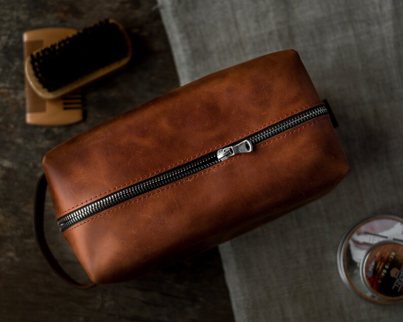 Leather Toiletry Kit