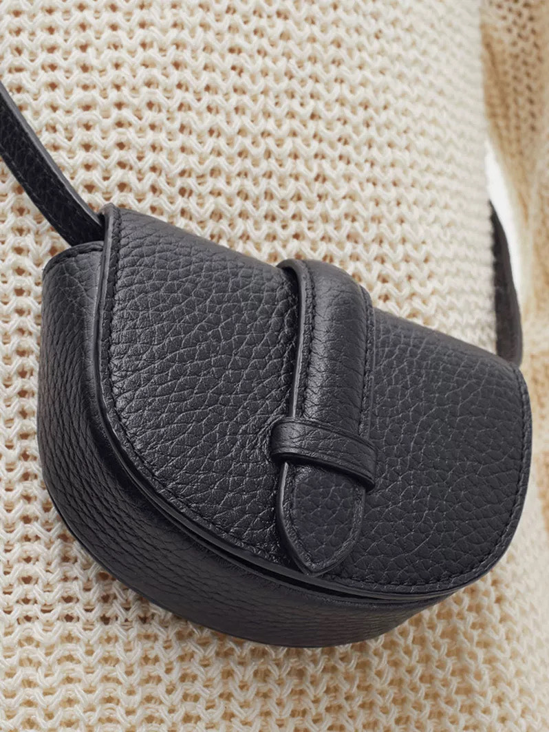  Micro Crossbody Black Bag