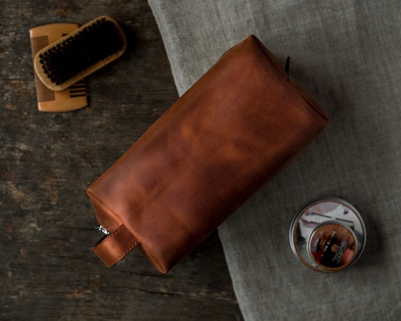 Leather Toiletry Kit