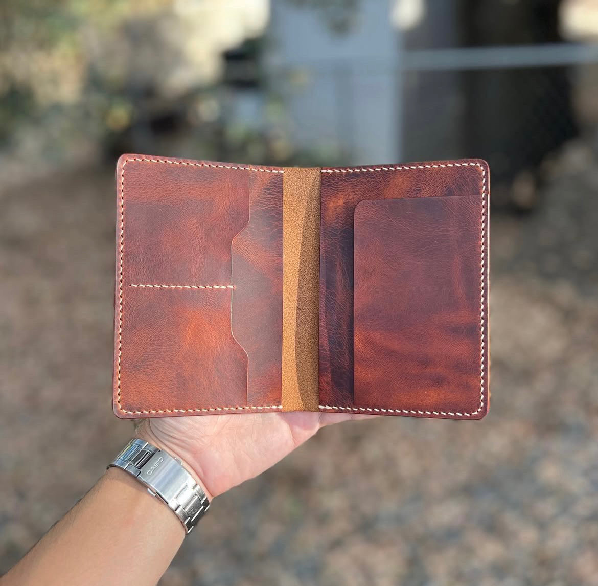 Leather Passport Holder