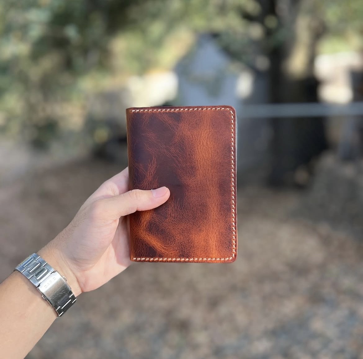Leather Passport Holder