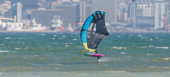 ENSIS Topspin II ACE Yellow/Blue incl. Carbon Boom