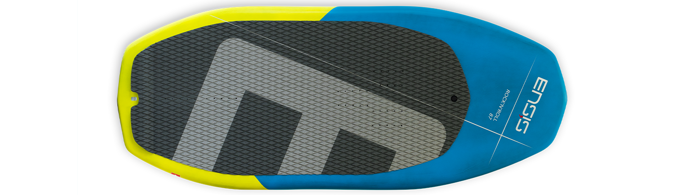 ENSIS Rock'n'Roll II Yellow/Blue incl. Boardbag