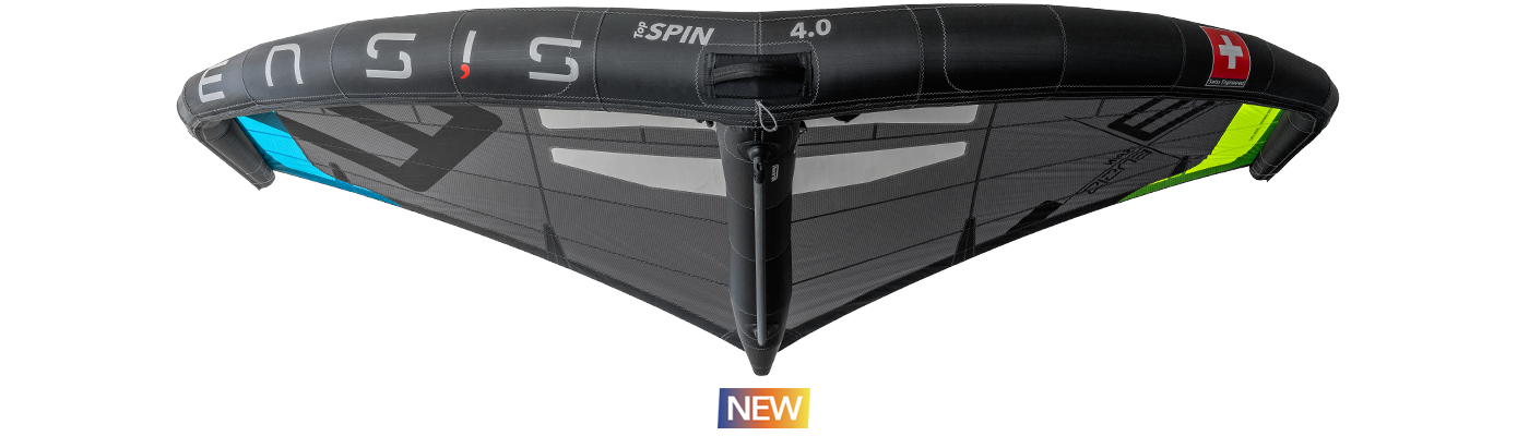 ENSIS Topspin II Yellow/Blue incl. Carbon Boom