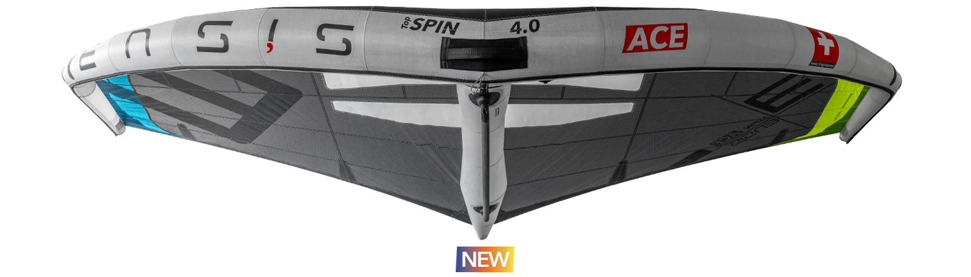 ENSIS Topspin II ACE Yellow/Blue incl. Carbon Boom