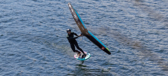 ENSIS Topspin II Yellow/Blue incl. Carbon Boom 