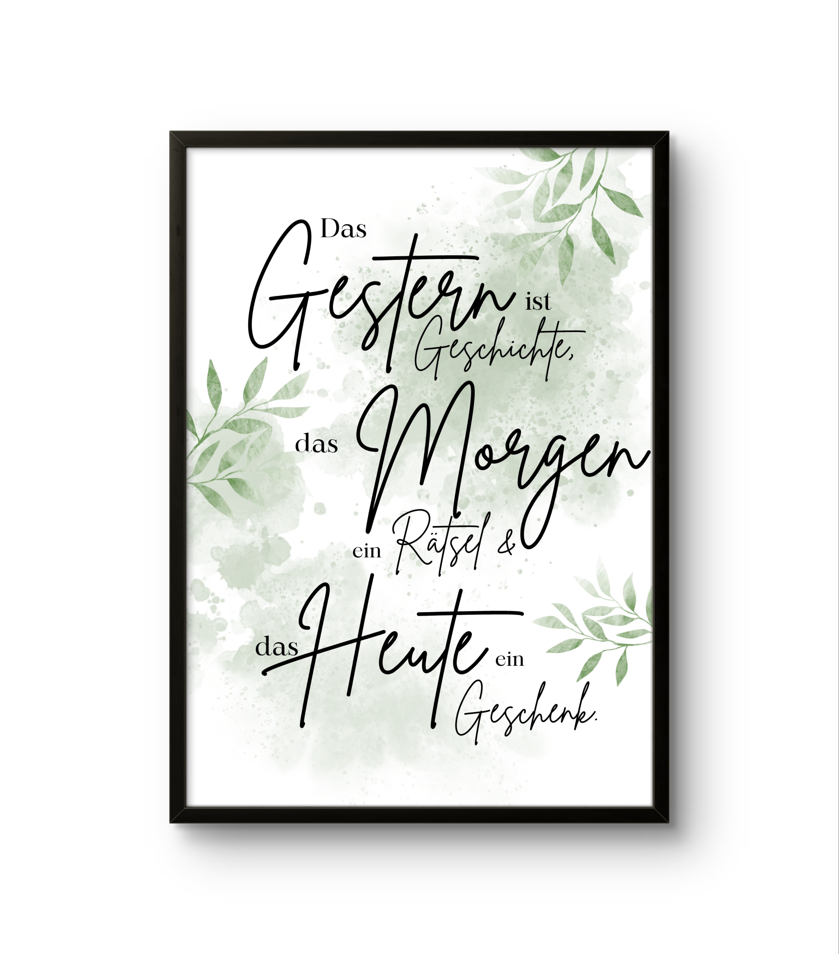 Digital Print I Karte und Lesezeichen