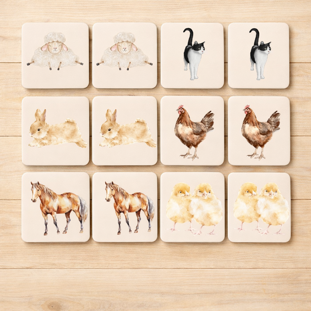 Memospiel 24 Paare - Zottel & Franzi (Bestseller Hardcover Buch)