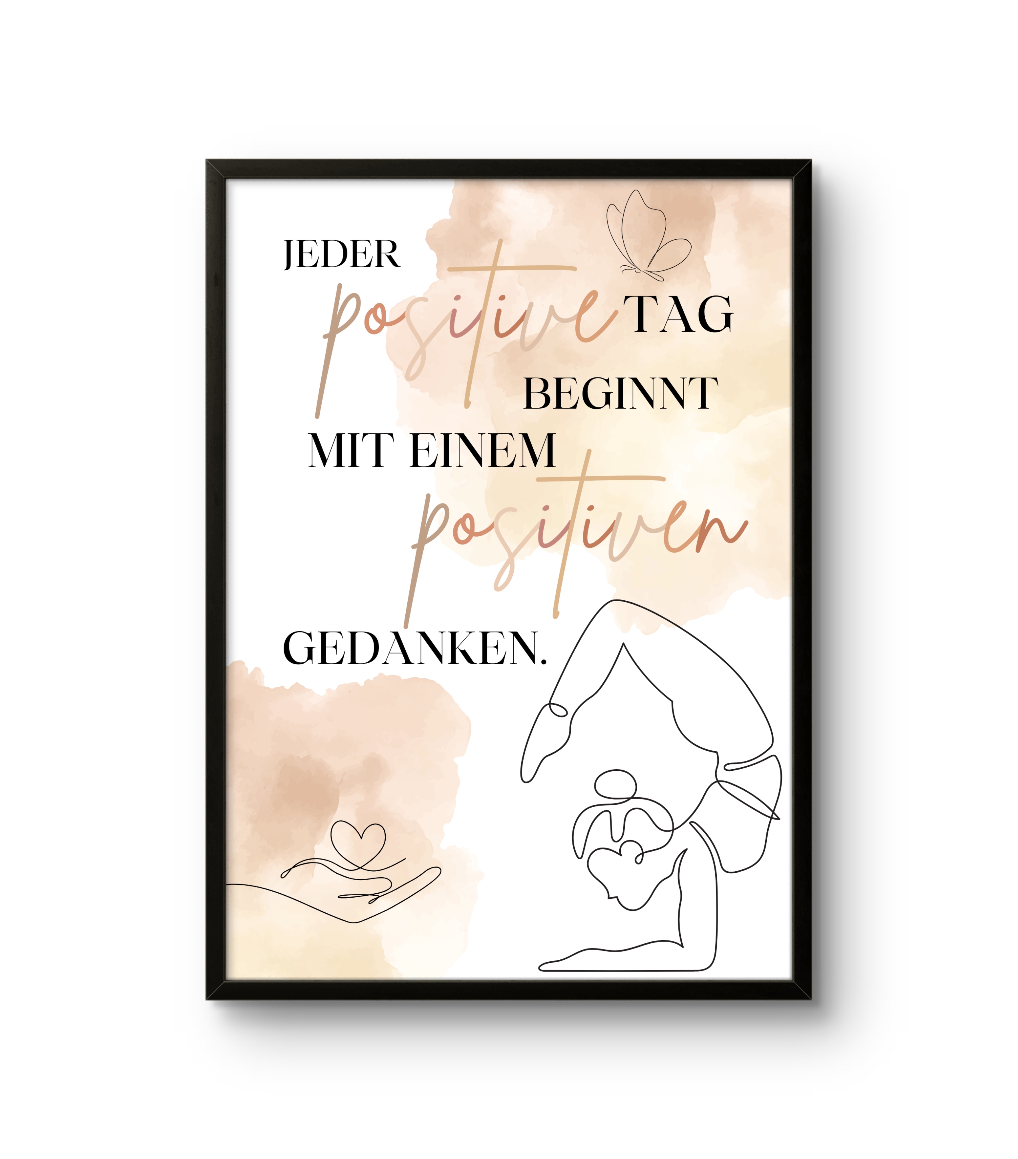 Digital Print I Karte und Lesezeichen