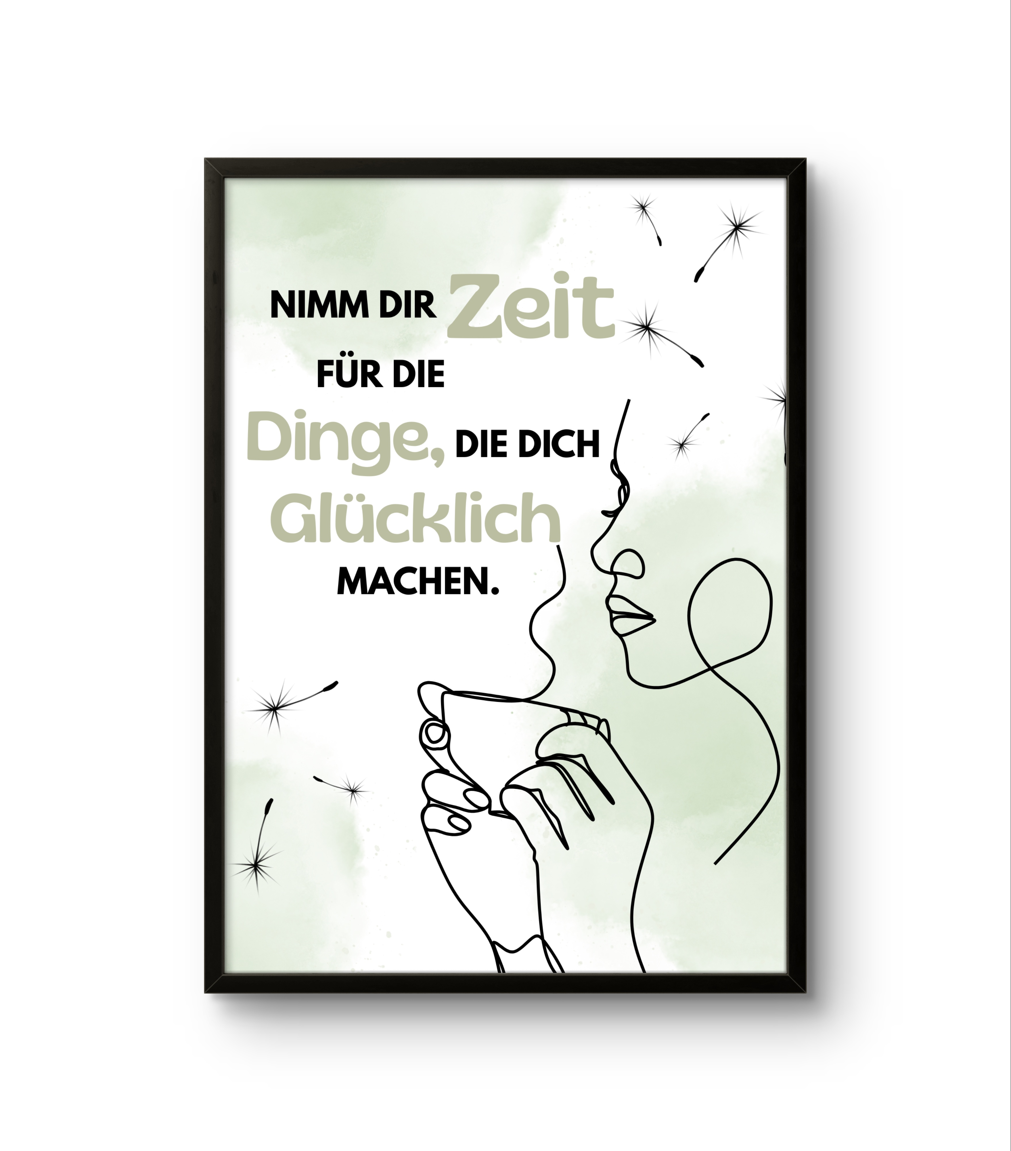 Digital Print I Karte und Lesezeichen
