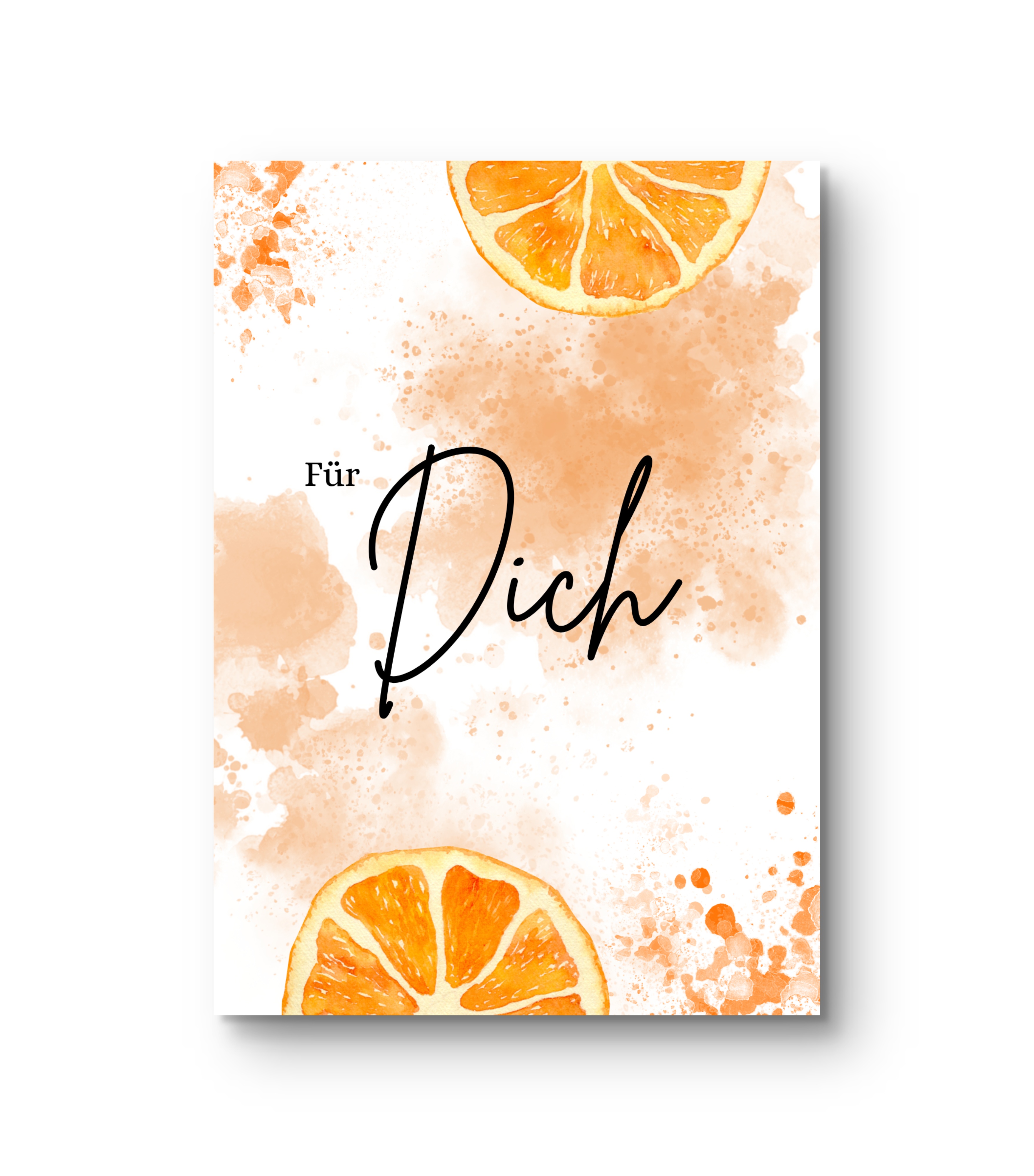 Digital Print I Karte und Lesezeichen