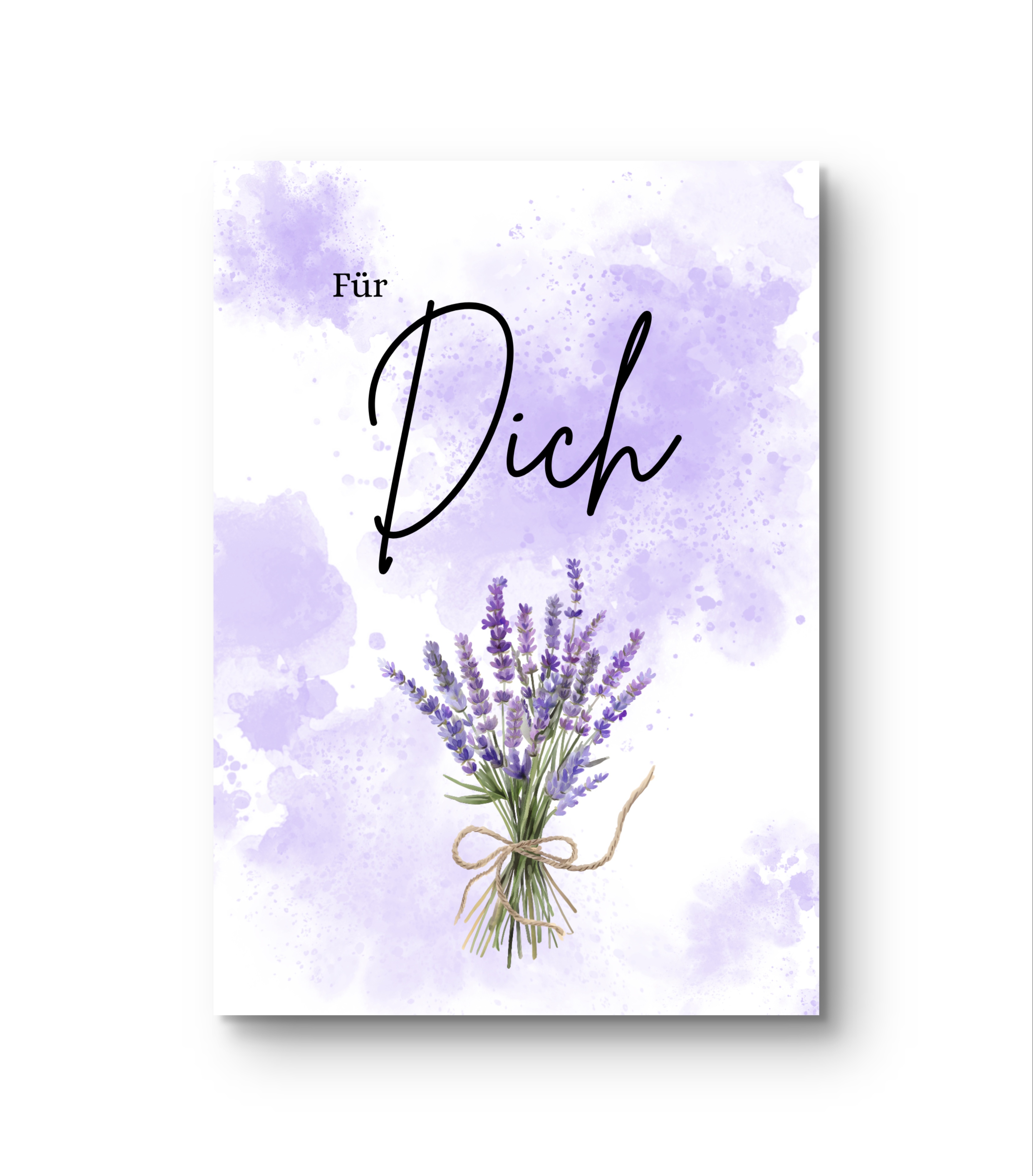 Digital Print I Karte und Lesezeichen