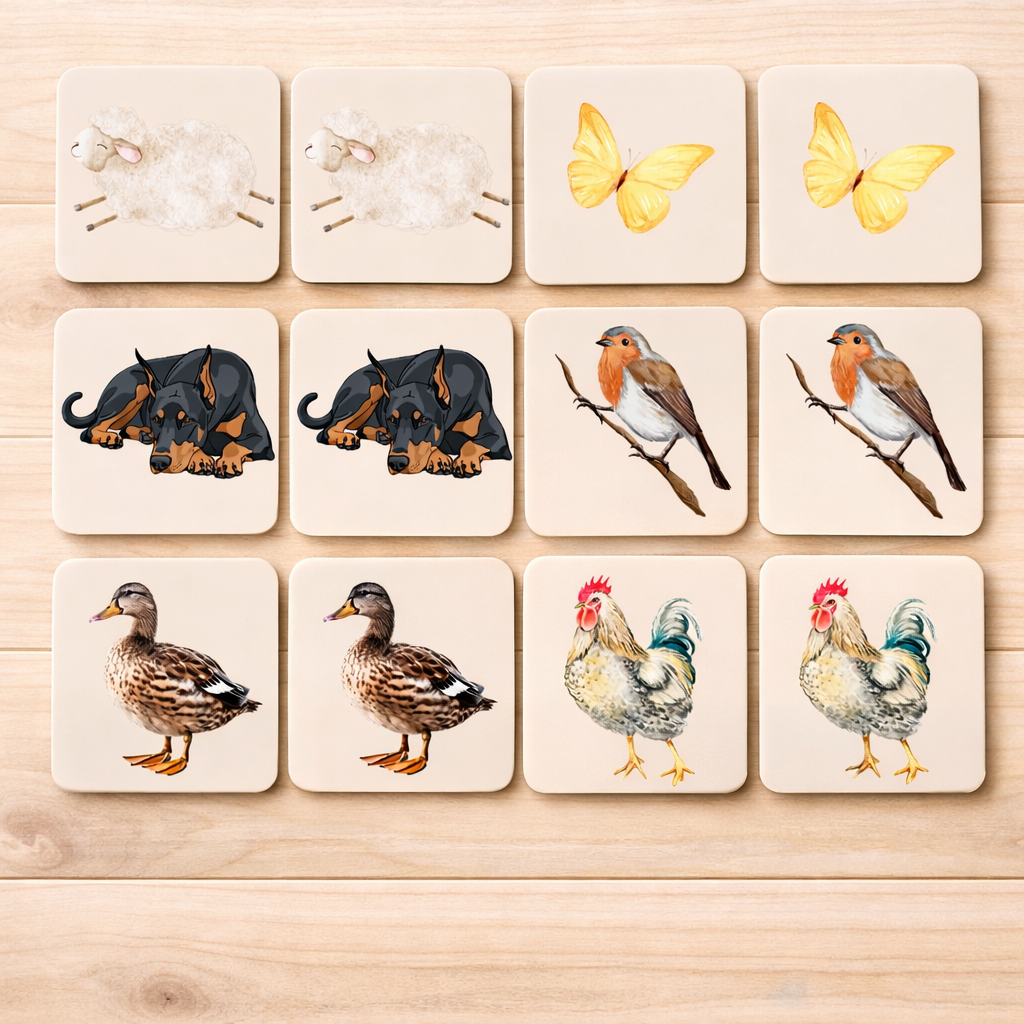 Memospiel 24 Paare - Zottel & Franzi (Bestseller Hardcover Buch)