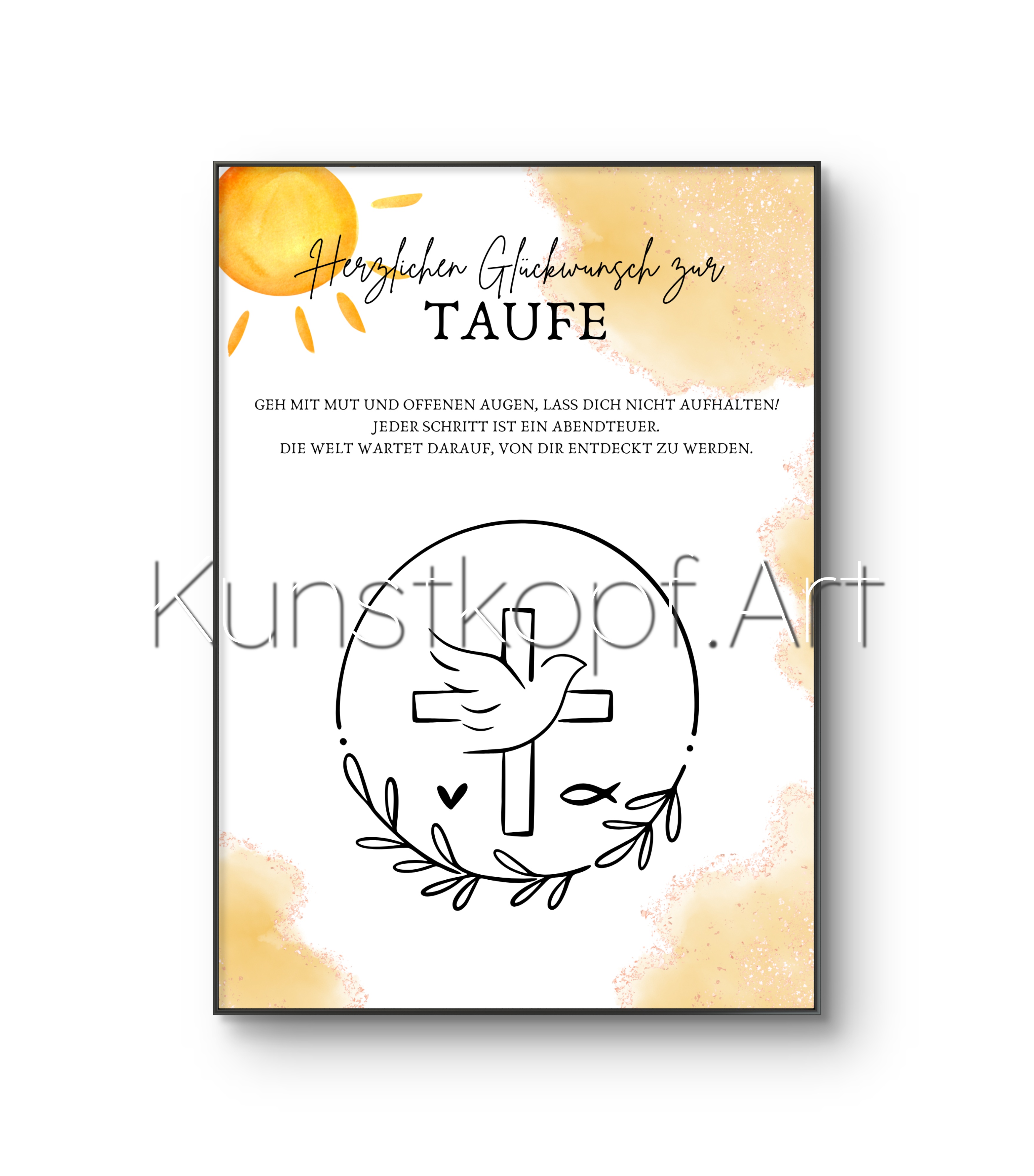 Vorlage Geldgeschenke zur Taufe
