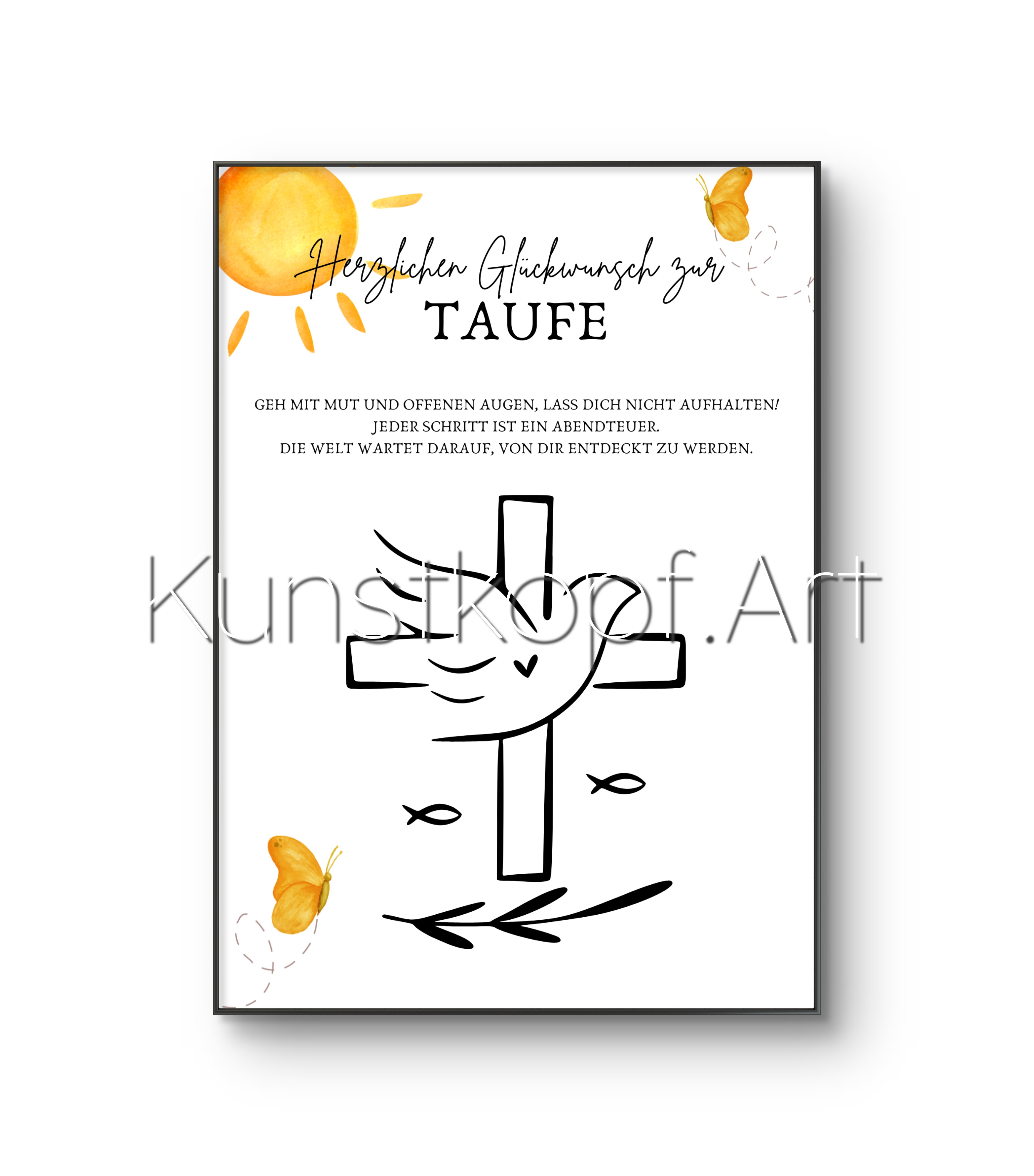 Vorlage Geldgeschenke zur Taufe