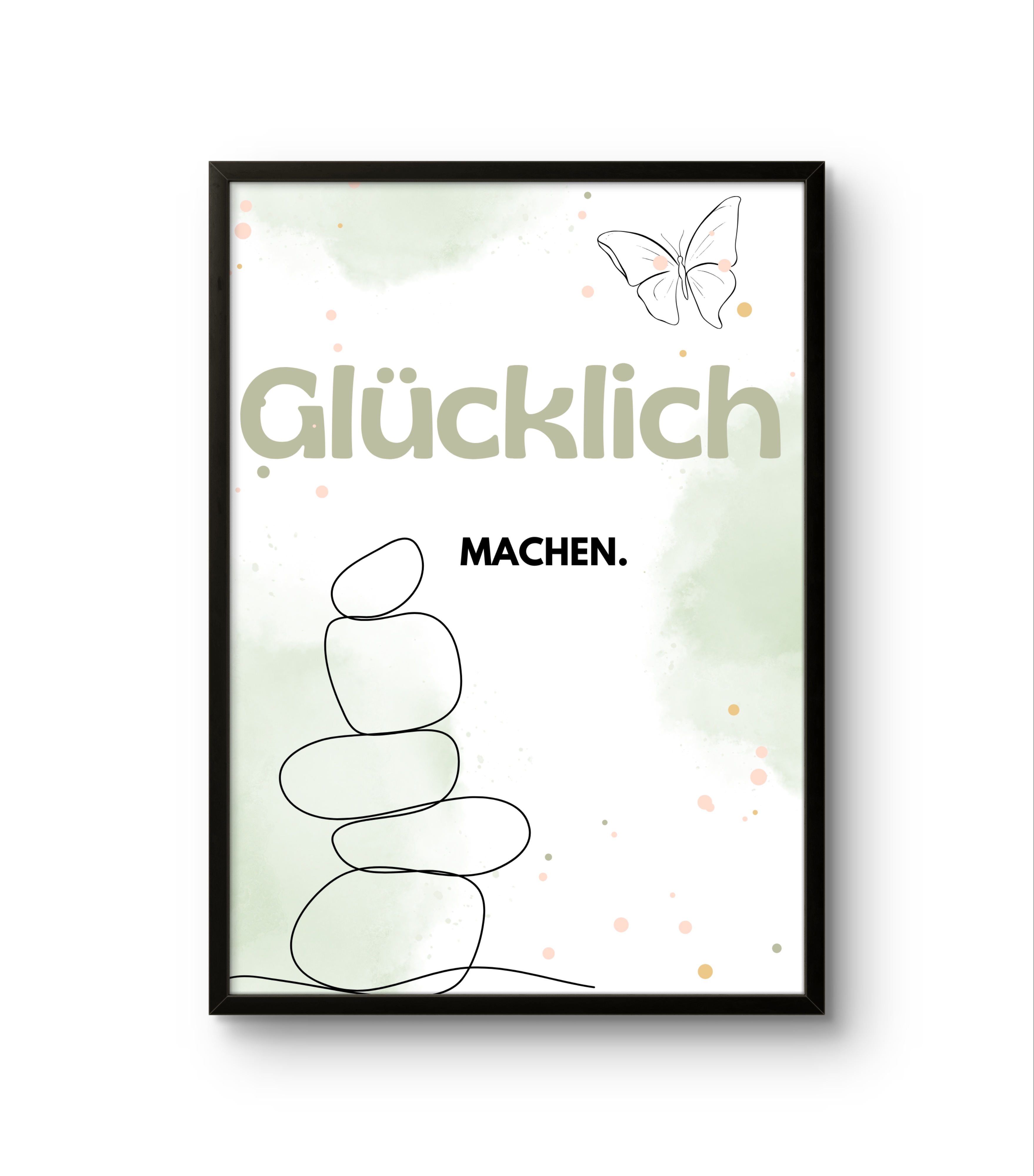 3 Digital Prints I Karte und Lesezeichen