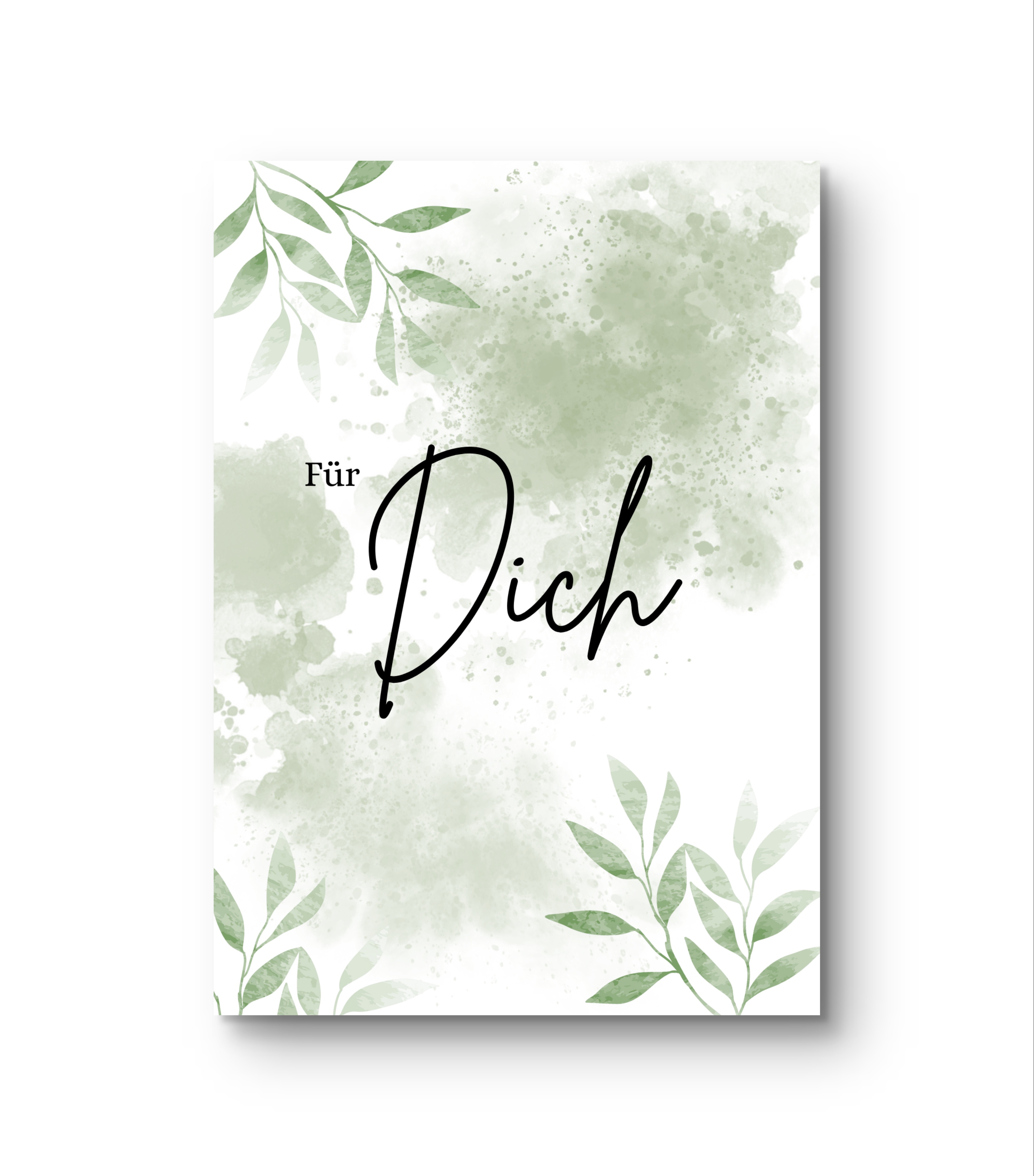 Digital Print I Karte und Lesezeichen