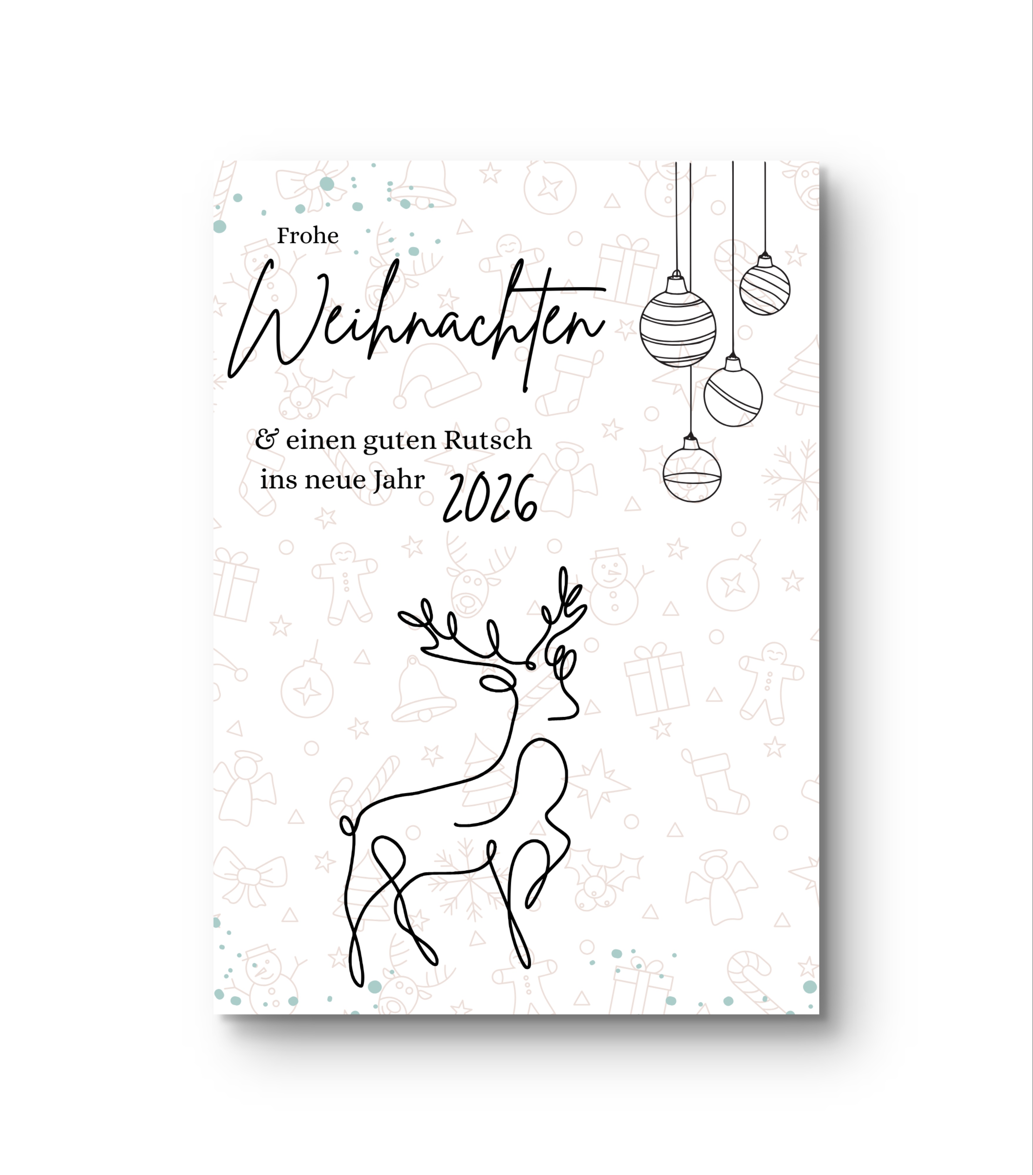 Frohe Weihnachten & einen guten Rutsch ins neue Jahr 2026