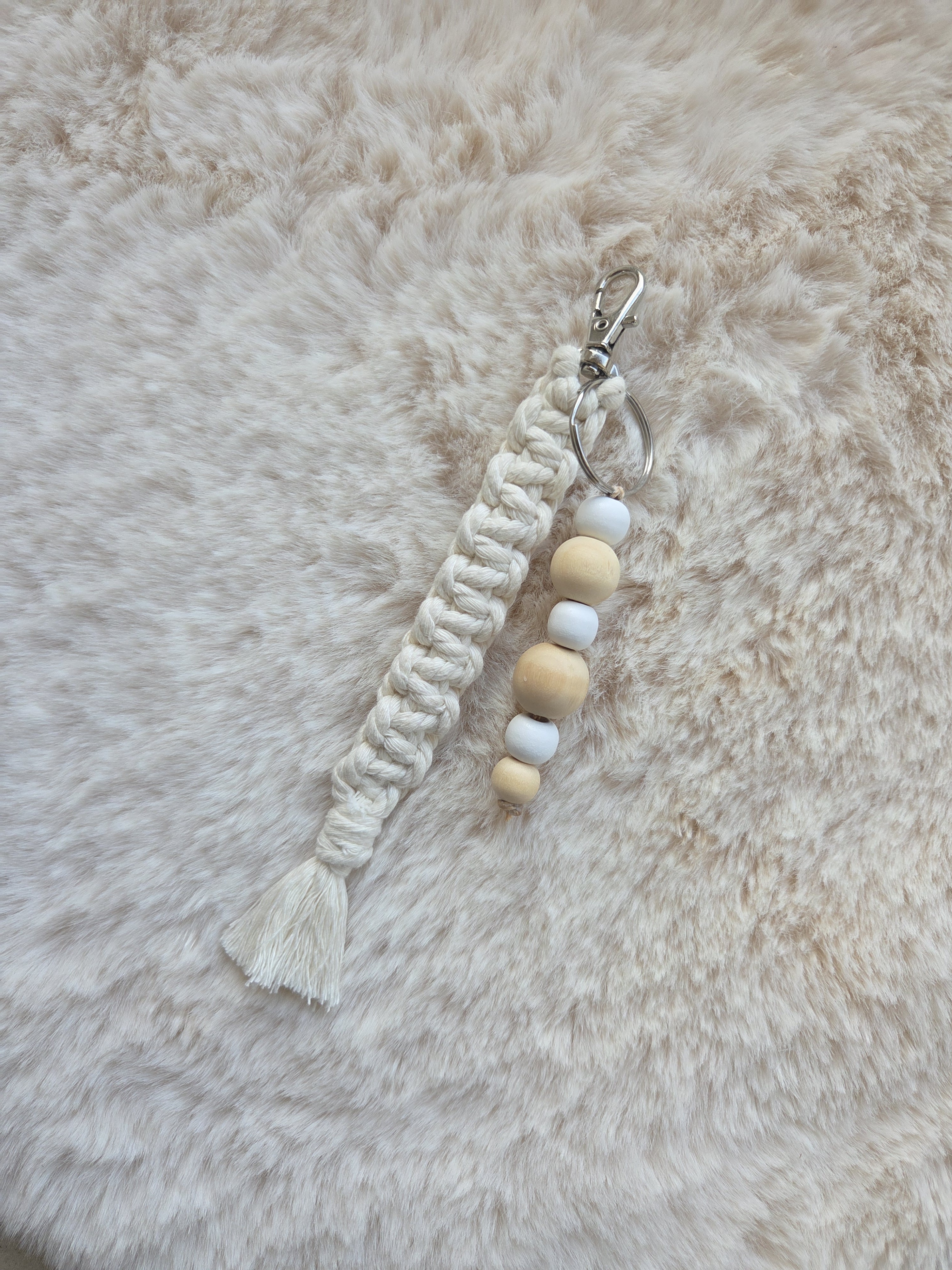 Anhänger Makramee I Perlen