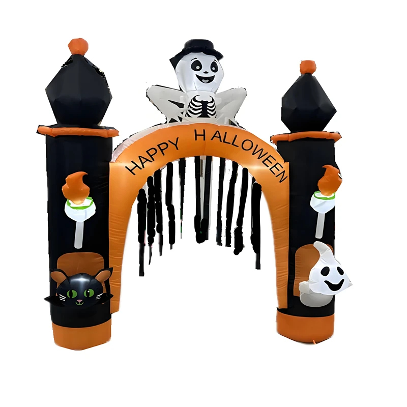 Arco Inflable de Halloween 2.4M con luz led integrada  