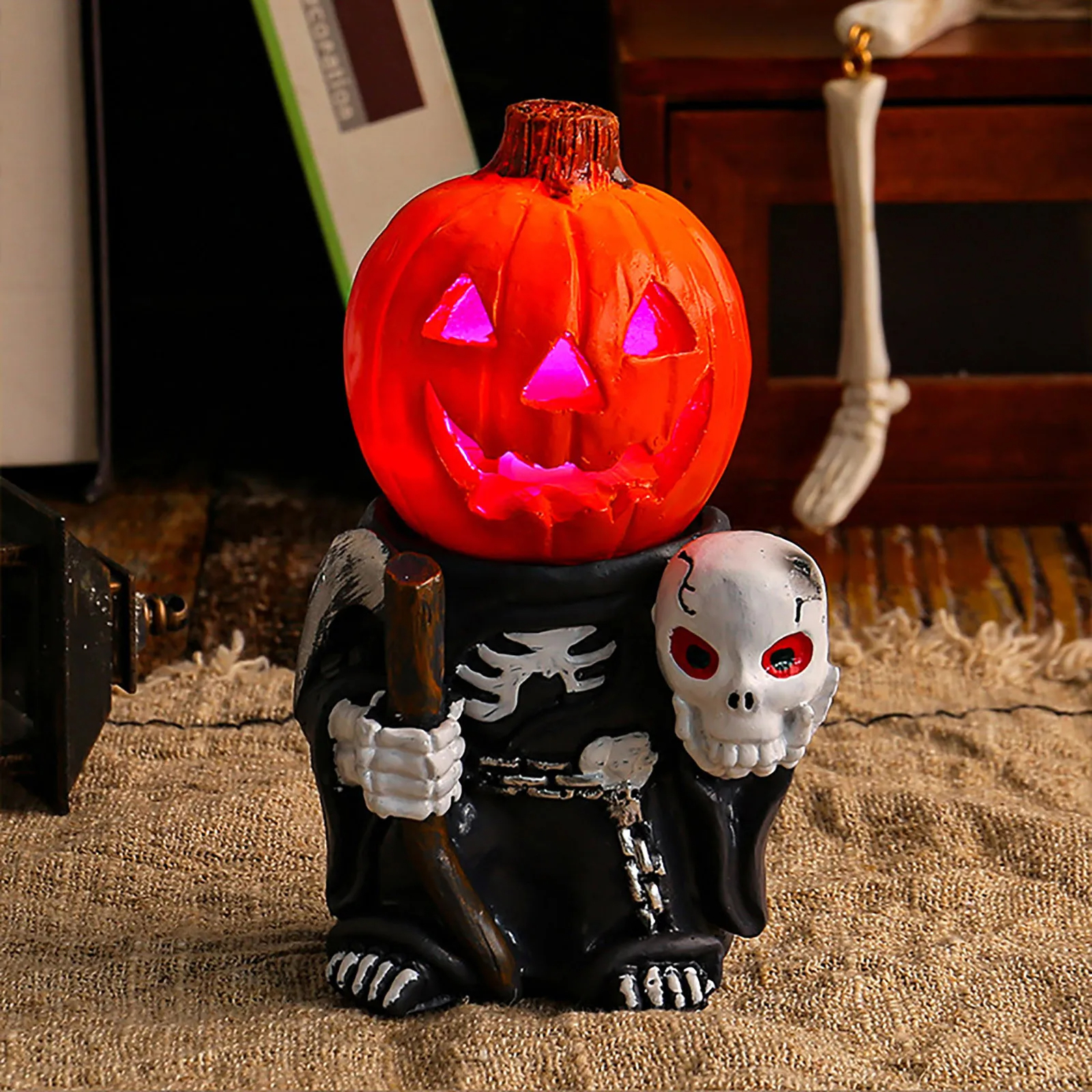 Adornos de Decoración de Halloween con luz Led 