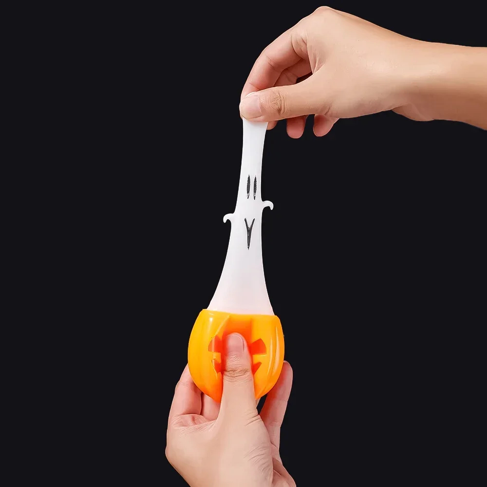 Squishies de Calabaza con Fantasmas