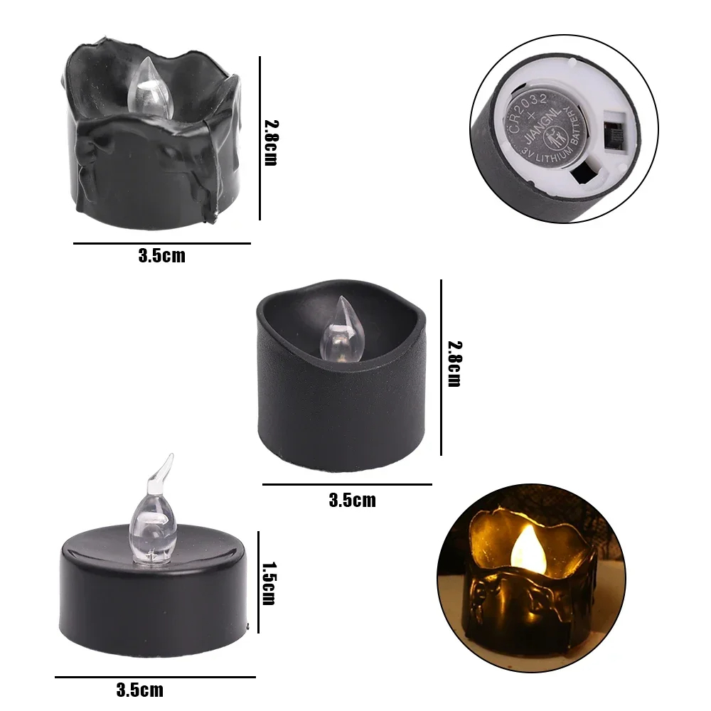 Velas para Decoración de Halloween con Luz