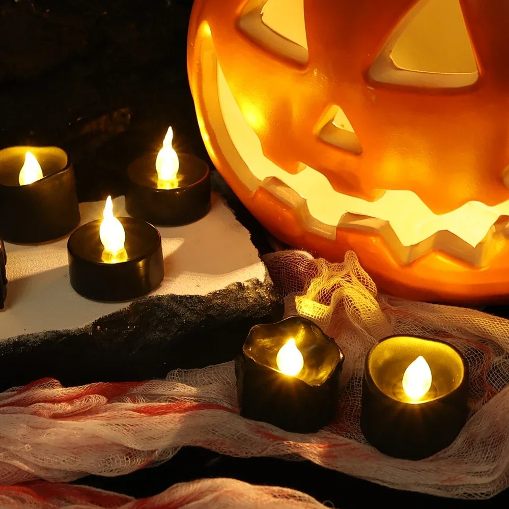Velas para Decoración de Halloween con Luz