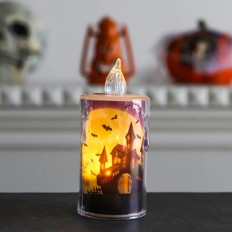 Vela decorativa de Halloween