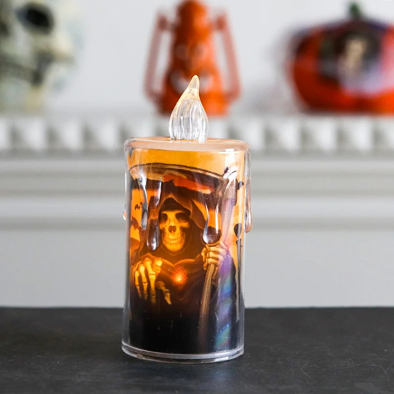Vela decorativa de Halloween