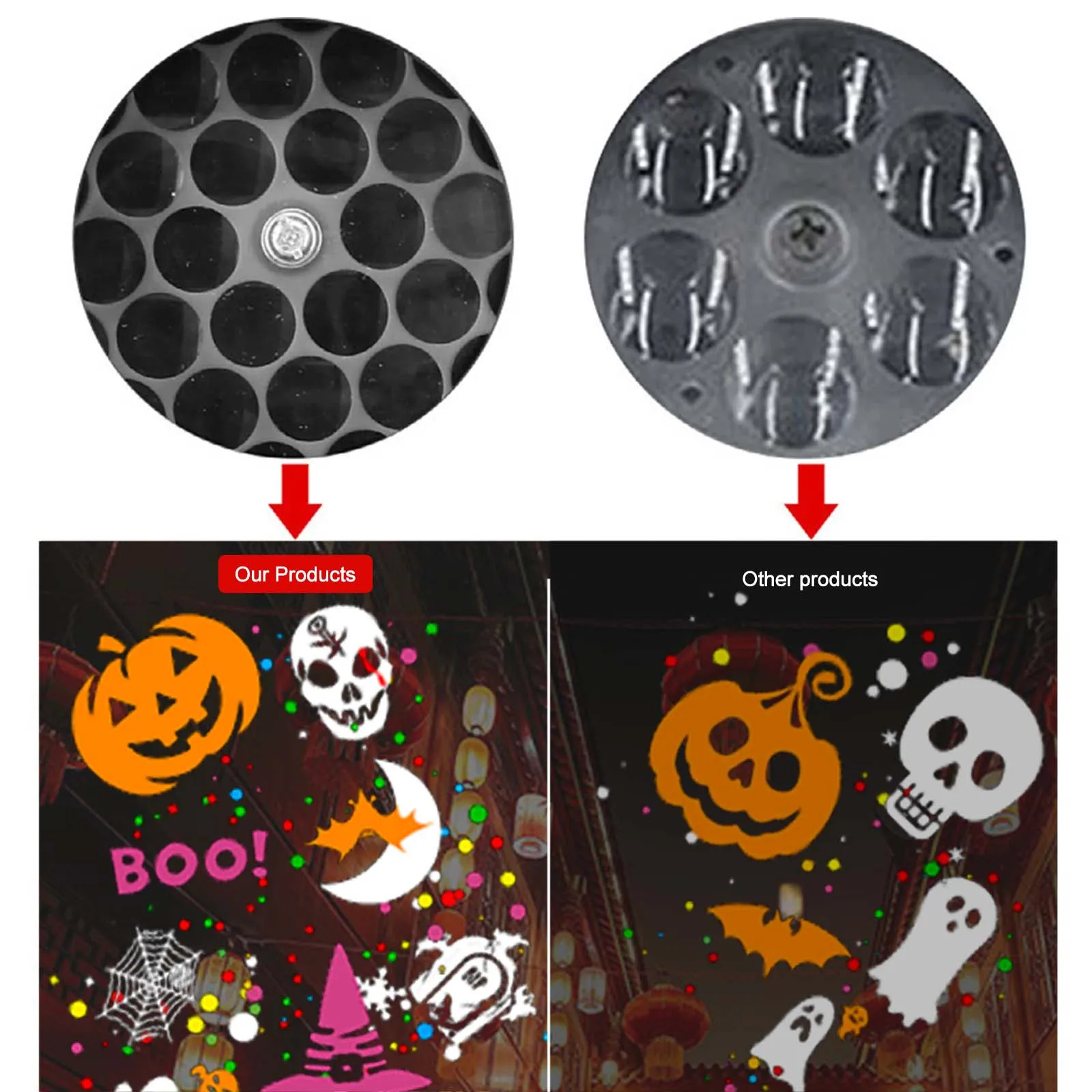 Proyector LED de Halloween