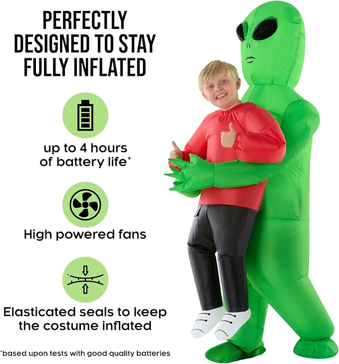 Disfraz Inflable de Extraterrestre/Alien