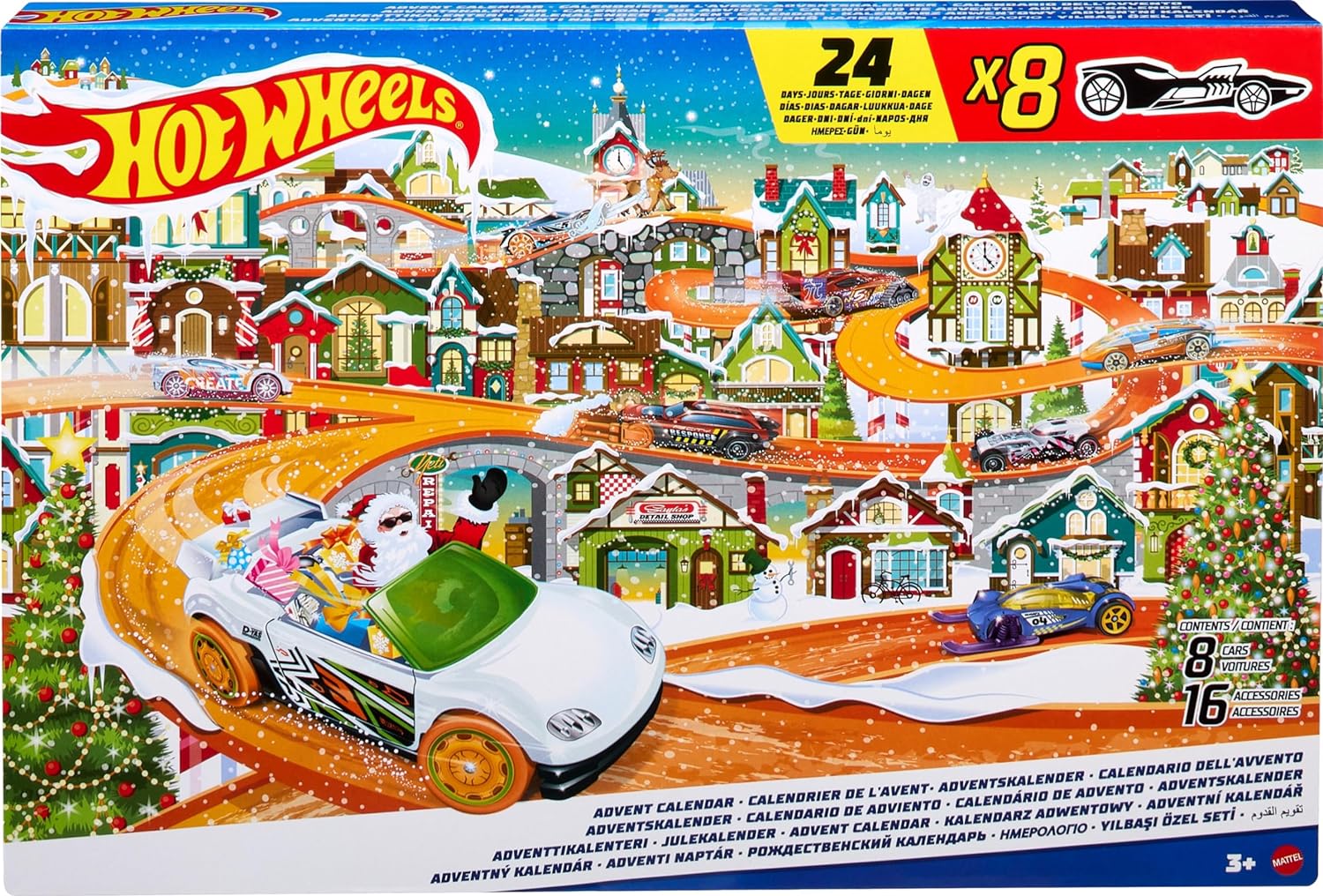 Calendario de Adviento de Hot Wheels