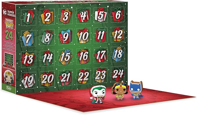Calendario De Adviento Dc Superhéroes Funko Pop