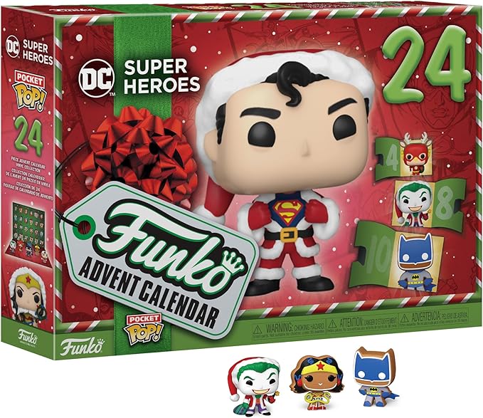 Calendario De Adviento Dc Superhéroes Funko Pop