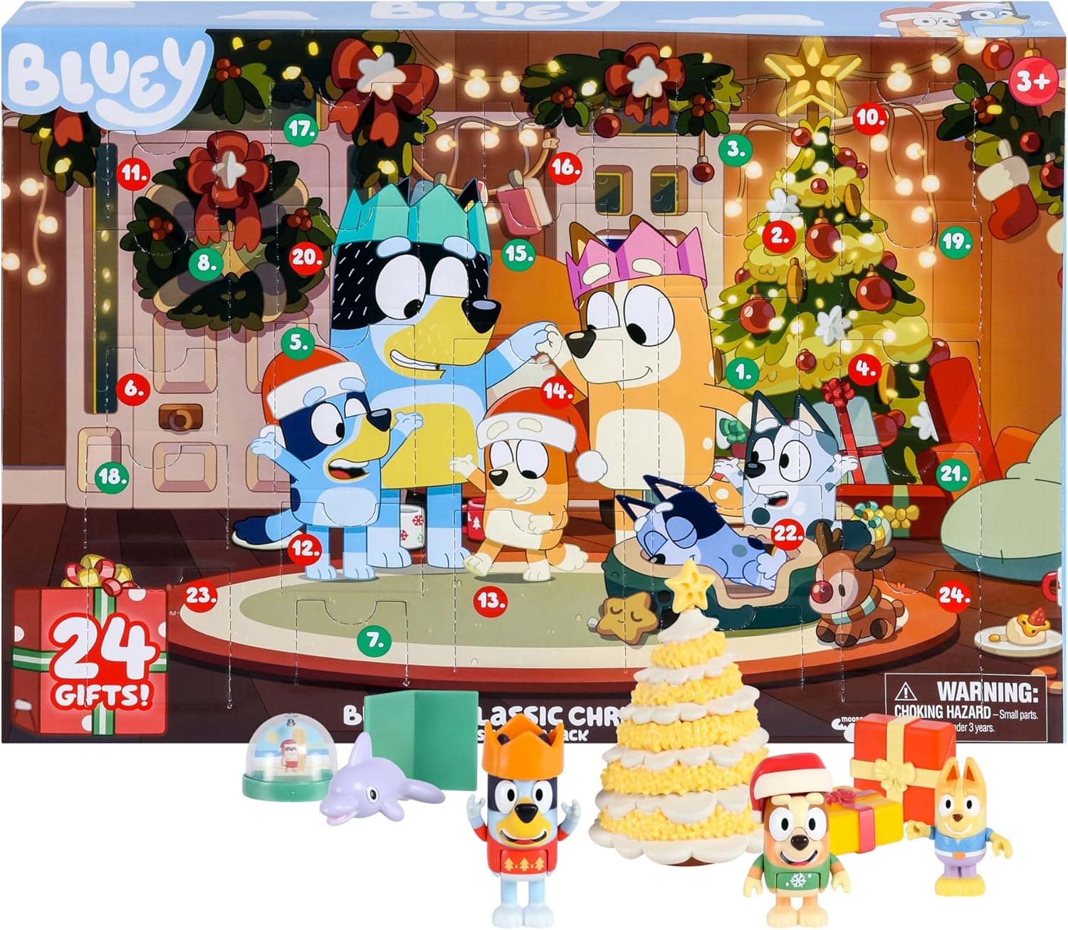 Calendario de Adviento Bluey
