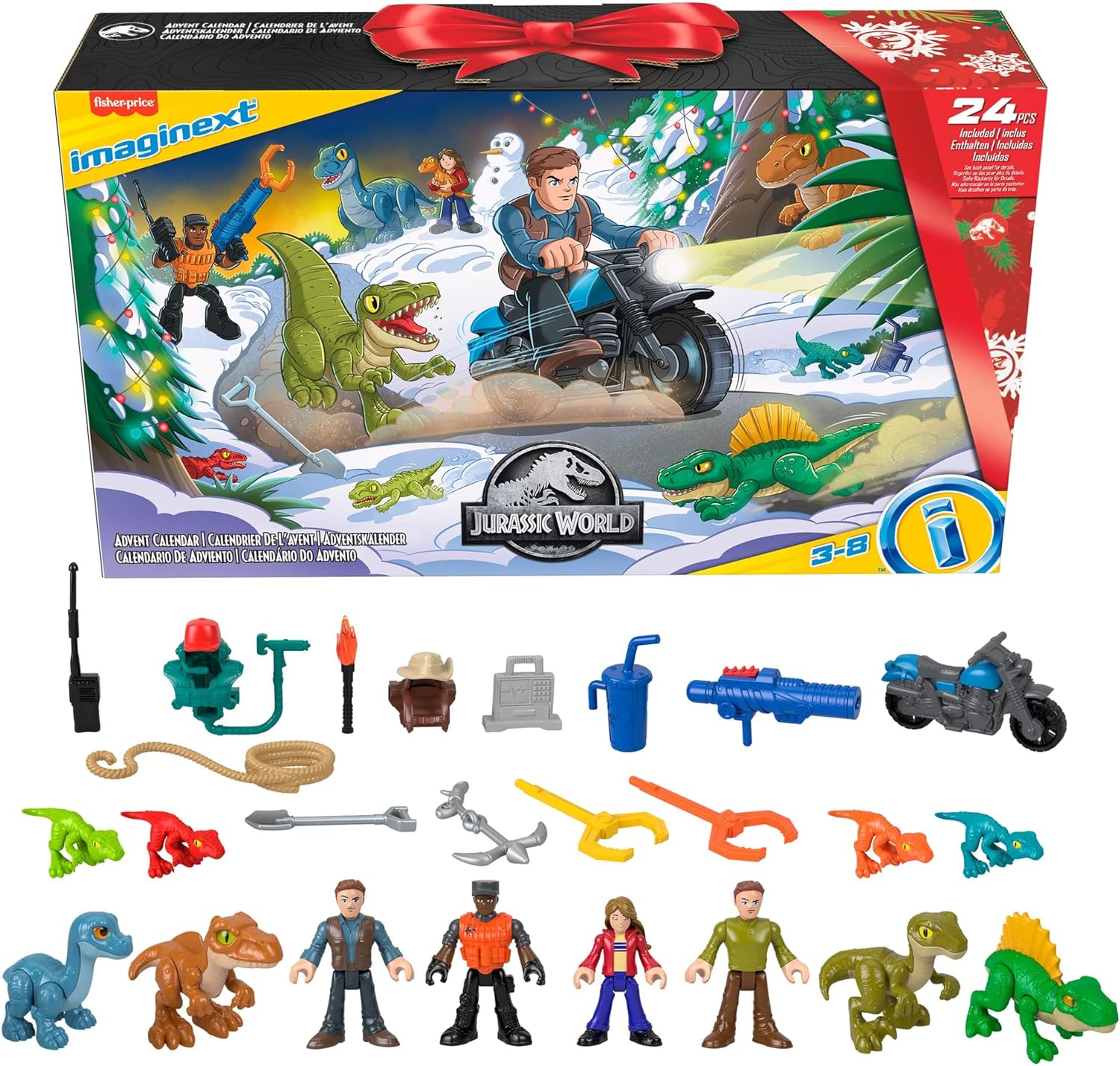 Calendario de Adviento de Jurassic World