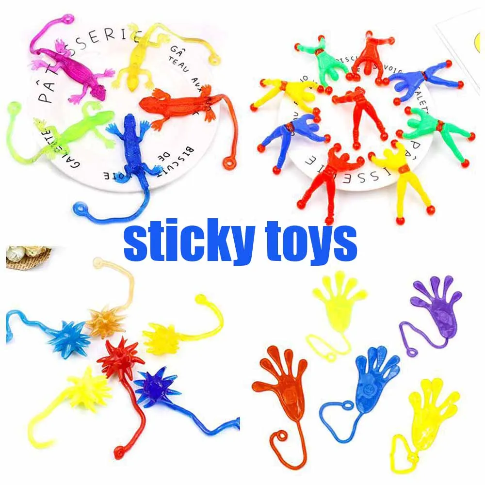  Juguetes adhesivos y elásticos para niños