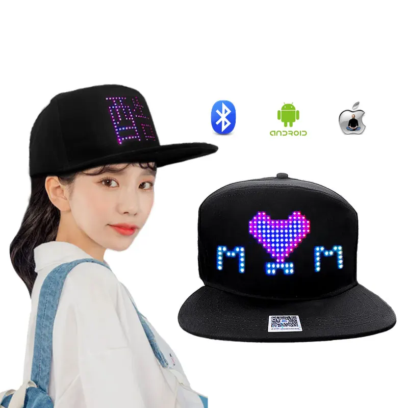 Gorra LED Programable
