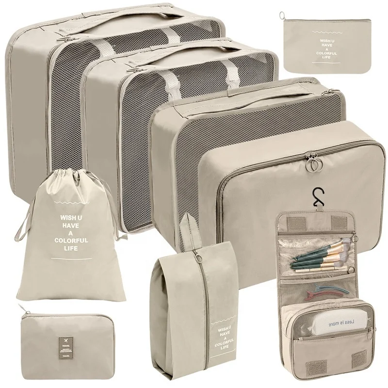 Set de organizadores de viaje