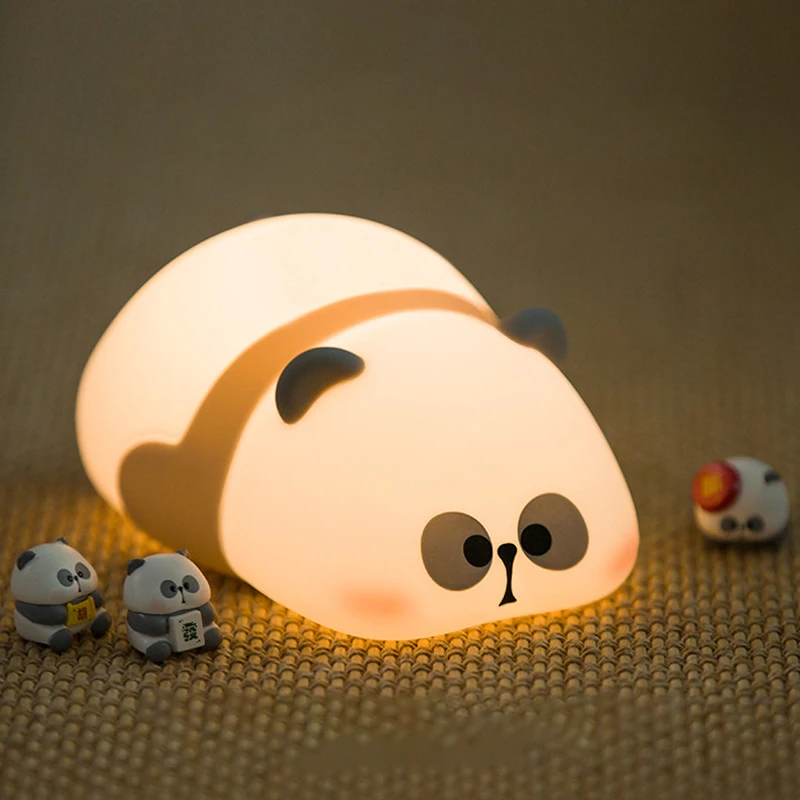 Lámpara de Silicona de Panda