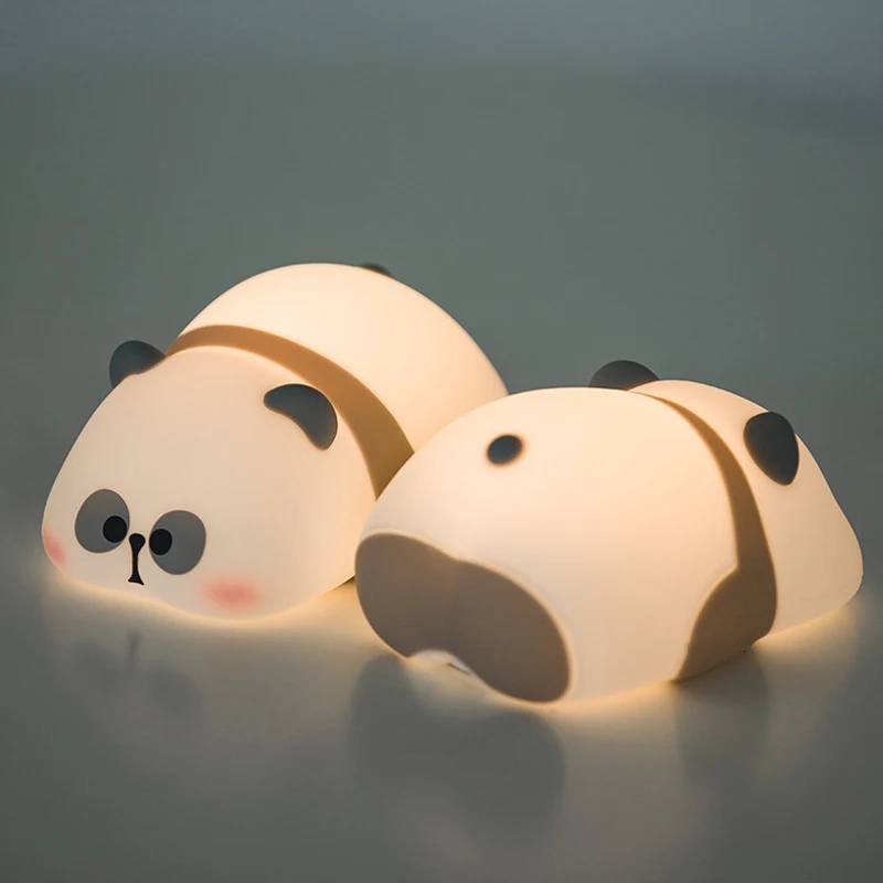 Lámpara de Silicona de Panda