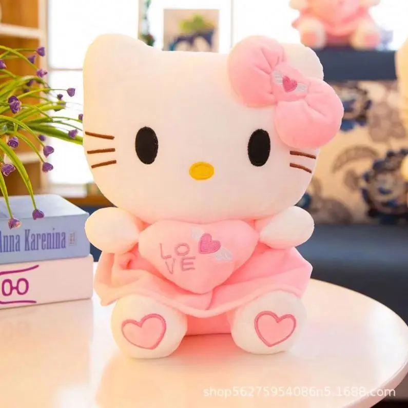 Peluche Hello Kitty  Suave y Adorable  de 25 cm.